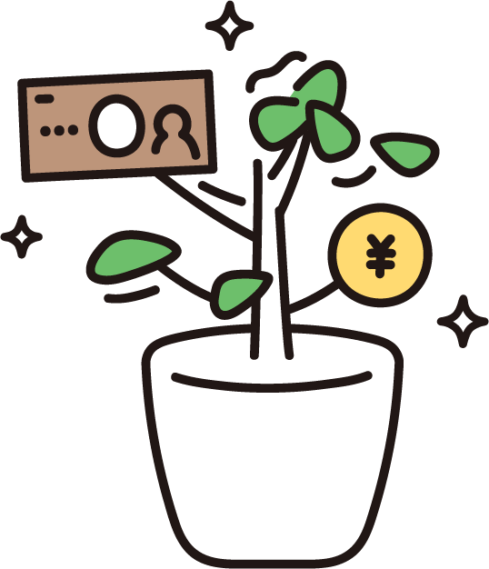 お金が気になっている様子